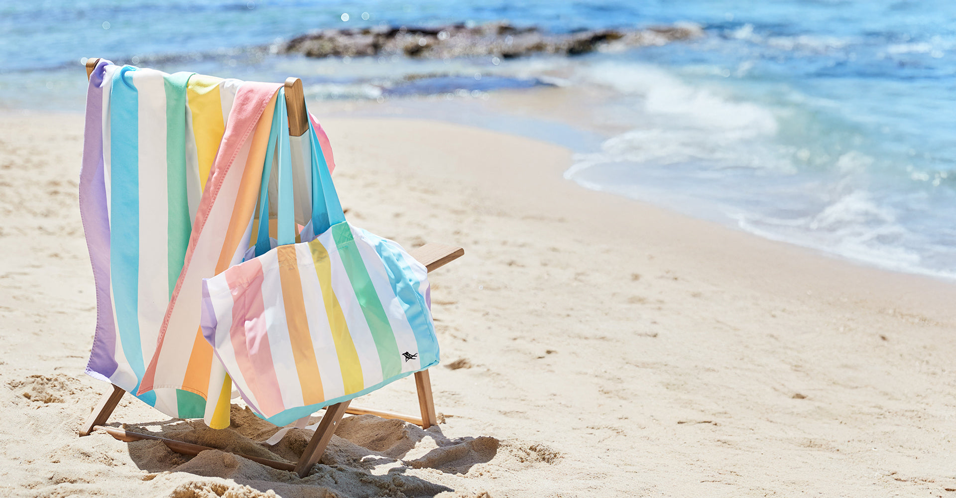 Sacs fourre-tout pliables Dock & Bay - Vagues Licorne