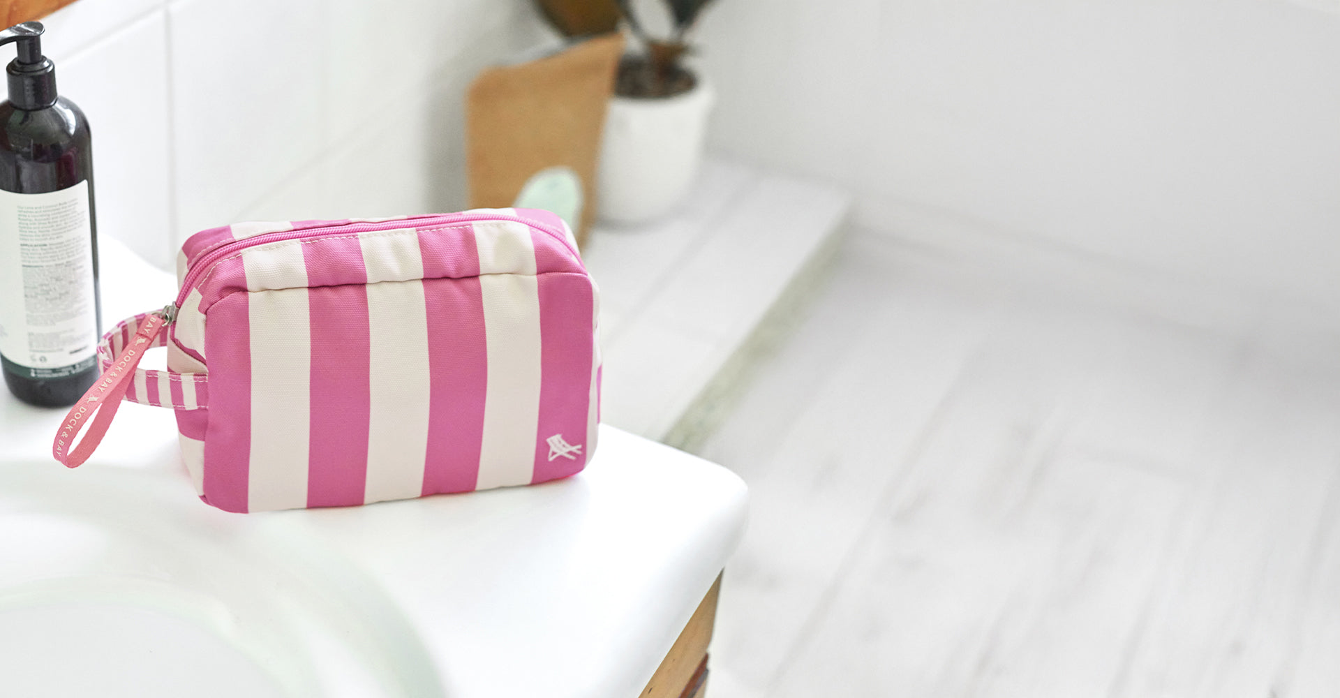 Dock & Bay Toiletry Bags - Phi Phi Pink