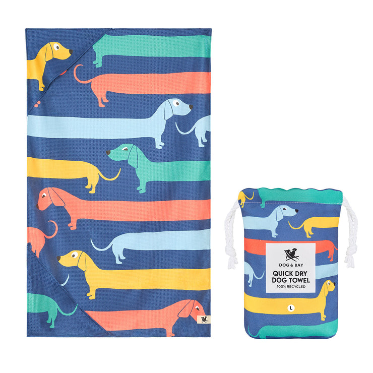 Dock & Bay Dog Towel - Go Long