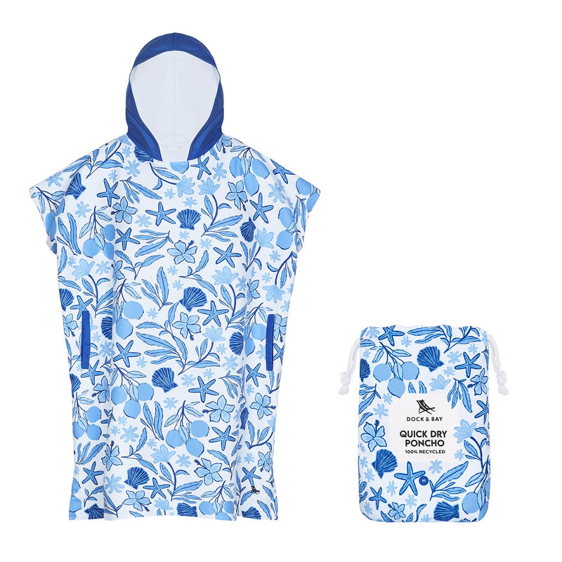 Dock & Bay Poncho - Erwachsene - Wavy Baby