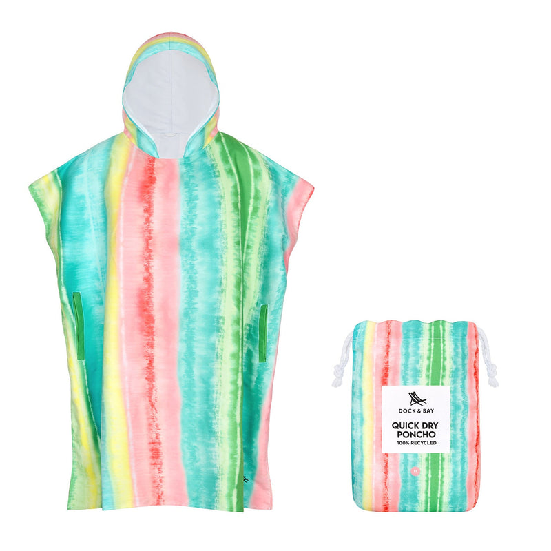 Dock & Bay Poncho – Erwachsene – Watermelon Sugar