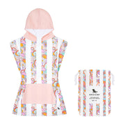 Dock & Bay Poncho Kids - Pink Power - Outlet