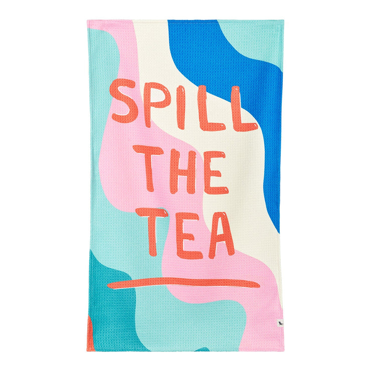 Dock & Bay Tea Towel - Spill The Tea