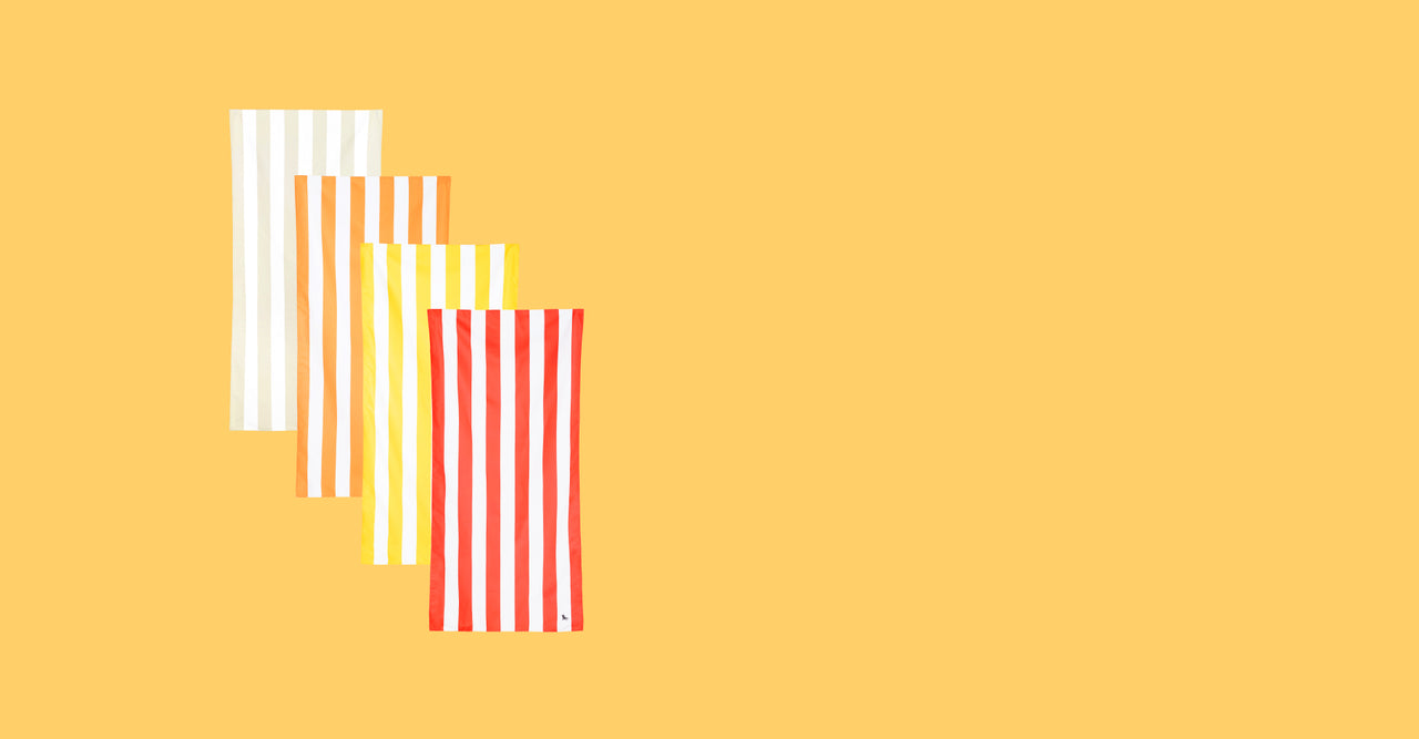 Dock & Bay schnelltrocknende Handtücher – Seaside Sunrise (4er-Set)