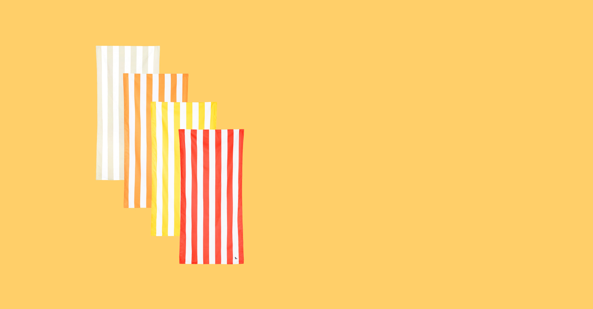 Dock & Bay schnelltrocknende Handtücher – Seaside Sunrise (4er-Set)