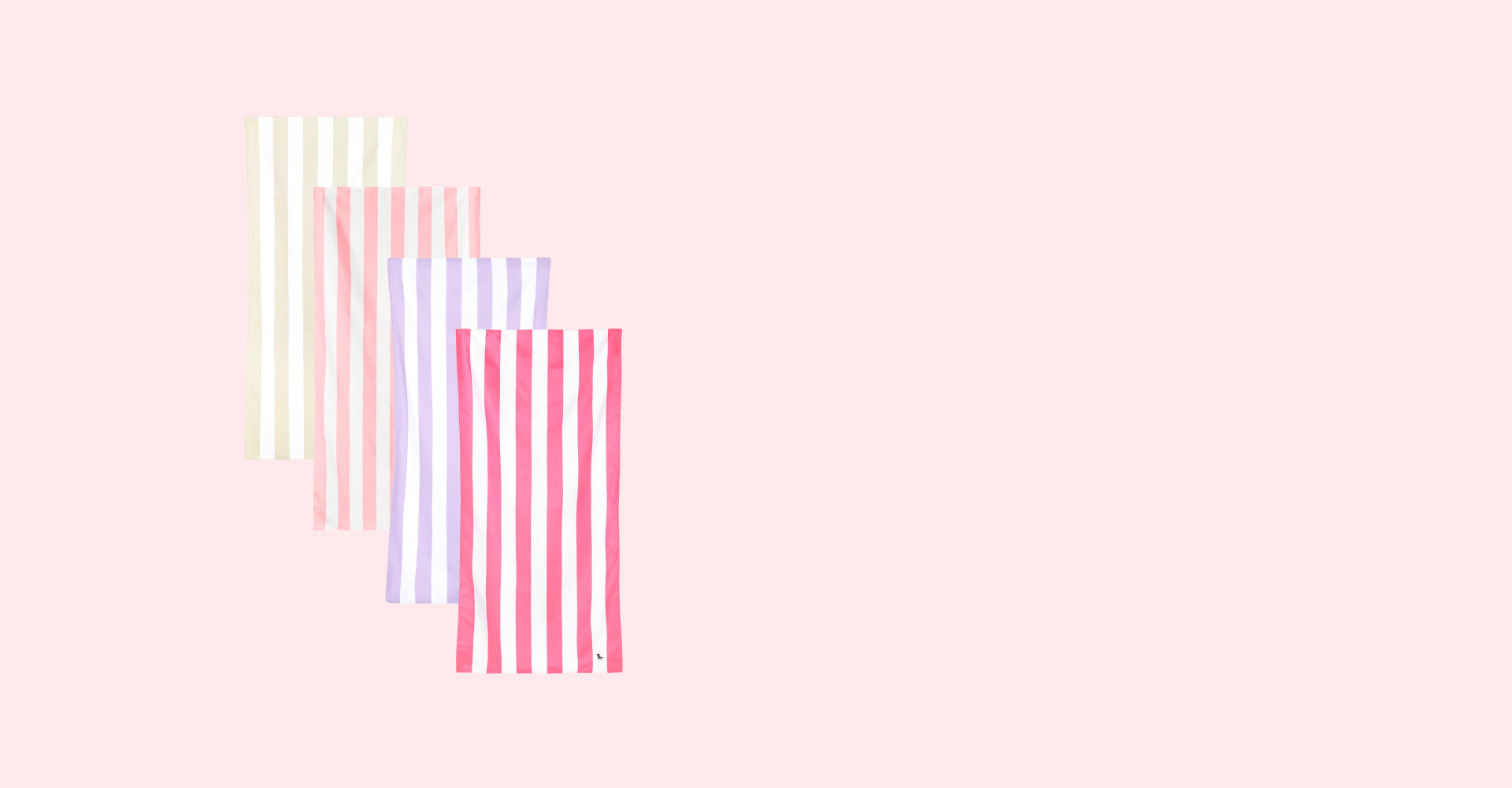 Dock & Bay schnelltrocknende Handtücher – Pretty In Pink (4er-Set)