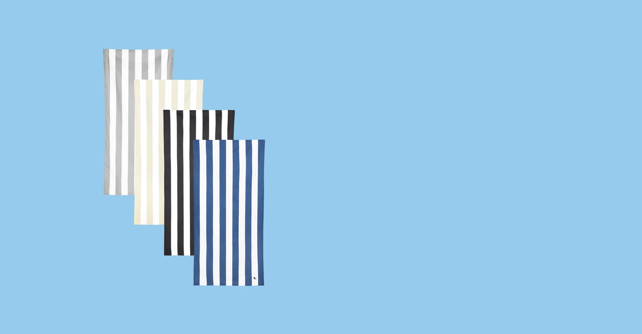 Dock & Bay Schnelltrocknende Handtücher – Nice & Neutral (4er-Set)