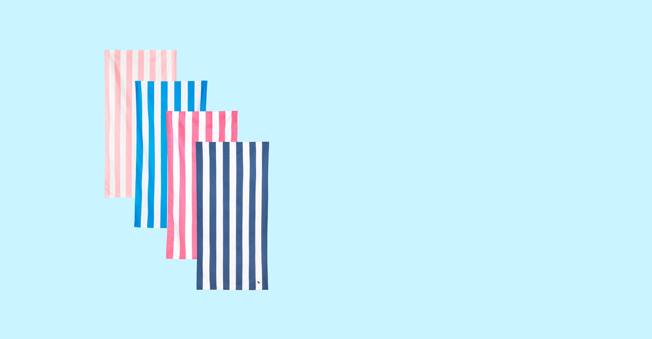 Dock & Bay Quick Dry Handtücher – Cabana Classics (4er-Set)