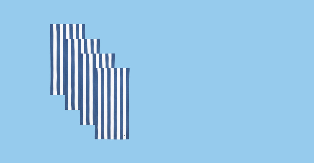 Dock & Bay Quick Dry Handtücher – Bestseller Blau (4er-Set)