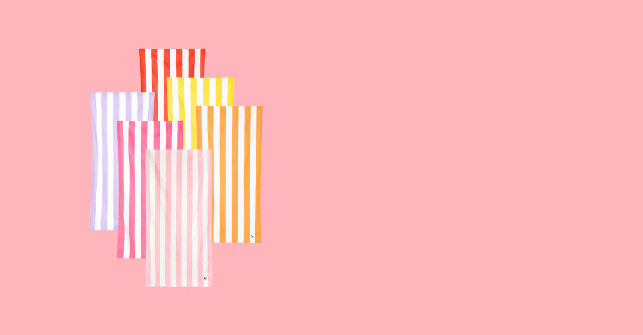 Dock & Bay Schnelltrocknende Handtücher – Feelin’ Fruity (6er-Set)