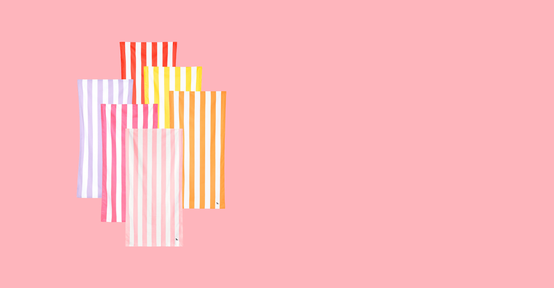 Dock & Bay Schnelltrocknende Handtücher – Feelin’ Fruity (6er-Set)