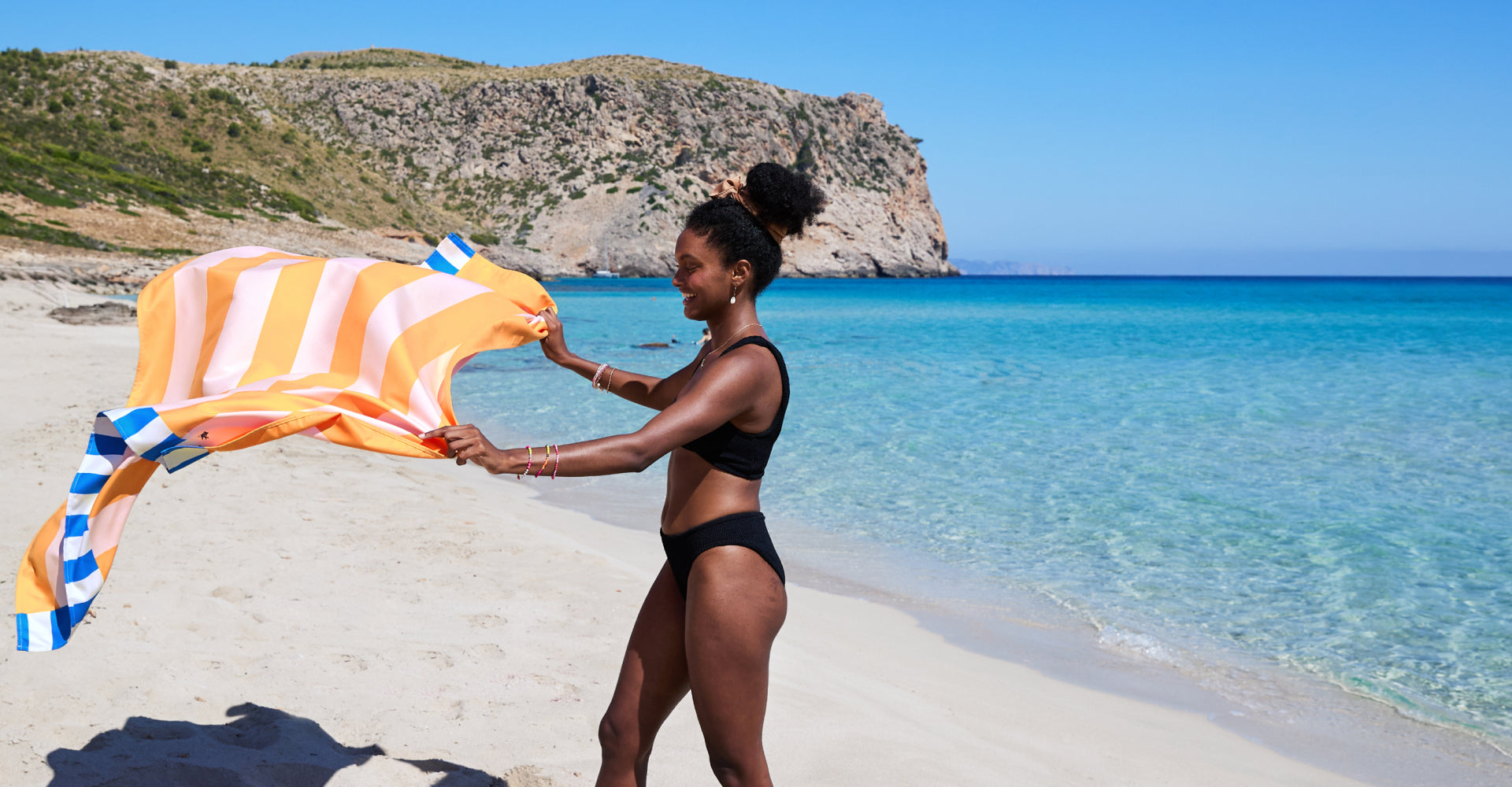 Serviette Séchage Rapide Dock & Bay - Mellow Yellow