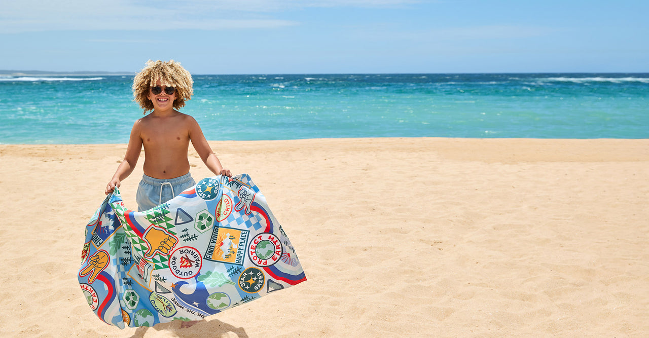 Dock & Bay Kids Beach Towel - Into the Wild