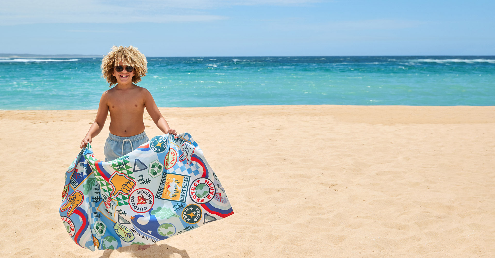Dock & Bay Kids Beach Towel - Into the Wild