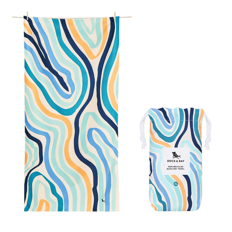 Dock & Bay Quick Dry Towels - Groovy Dunes