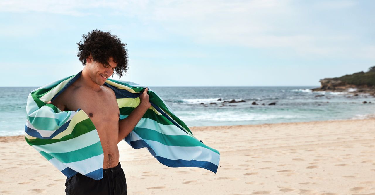 Dock & Bay Schnelltrocknendes Handtuch - Coole Lagune