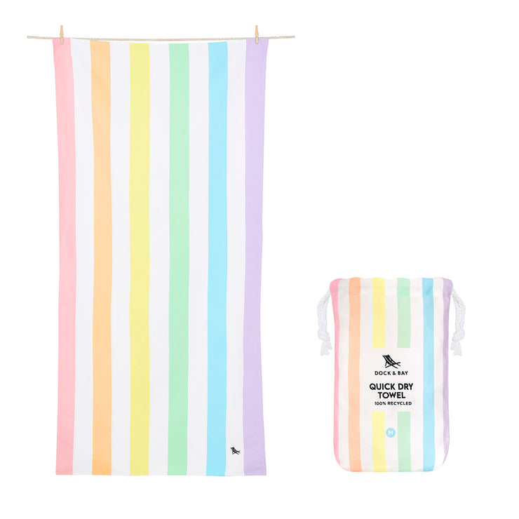 Dock & Bay Quick Dry Towel - Unicorn Waves