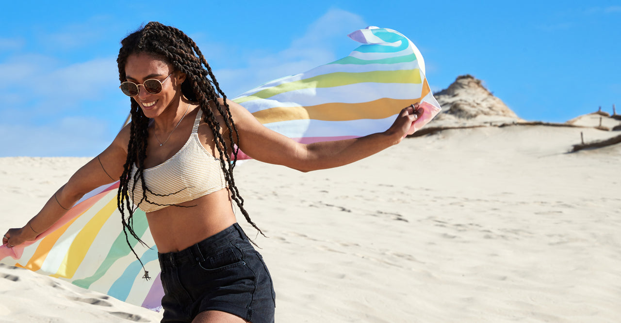 Dock & Bay Schnelltrocknendes Handtuch – Einhornwellen