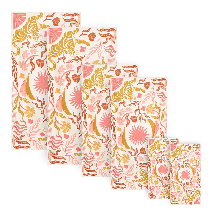 Dock & Bay Quick Dry Bath Towel - Tiger Palm